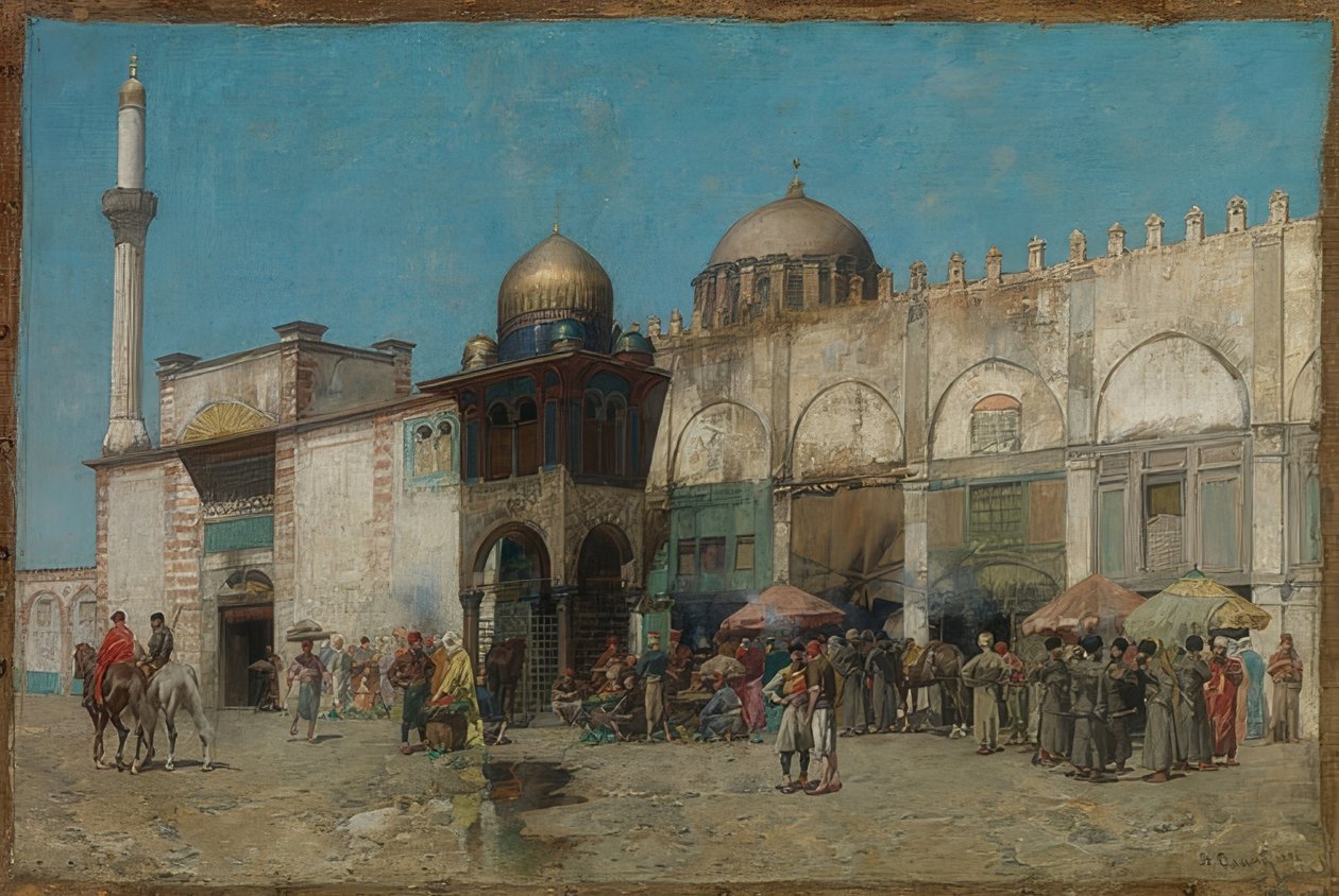 Una moschea. 1886 da Alberto Pasini