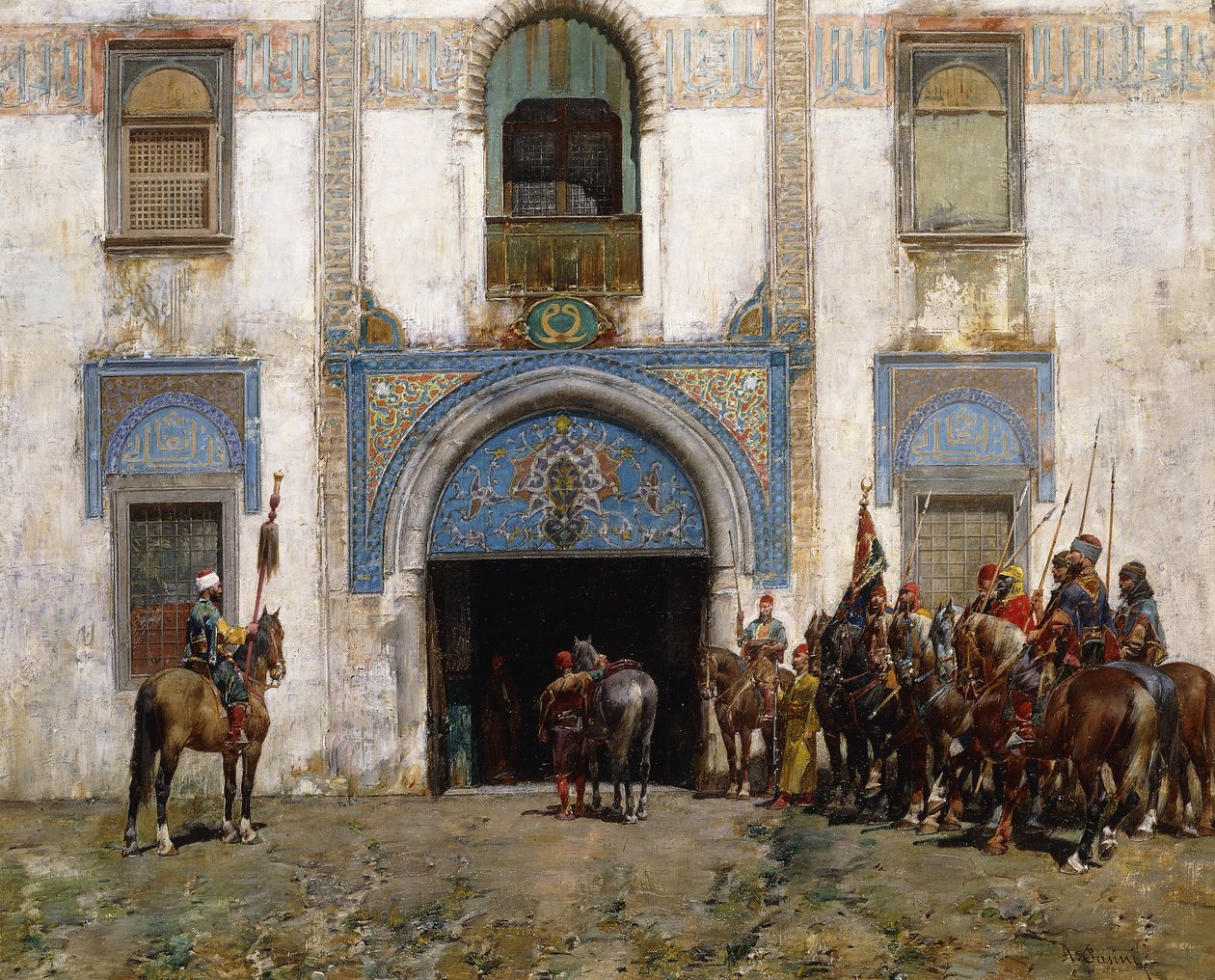 La guardia del palazzo da Alberto Pasini