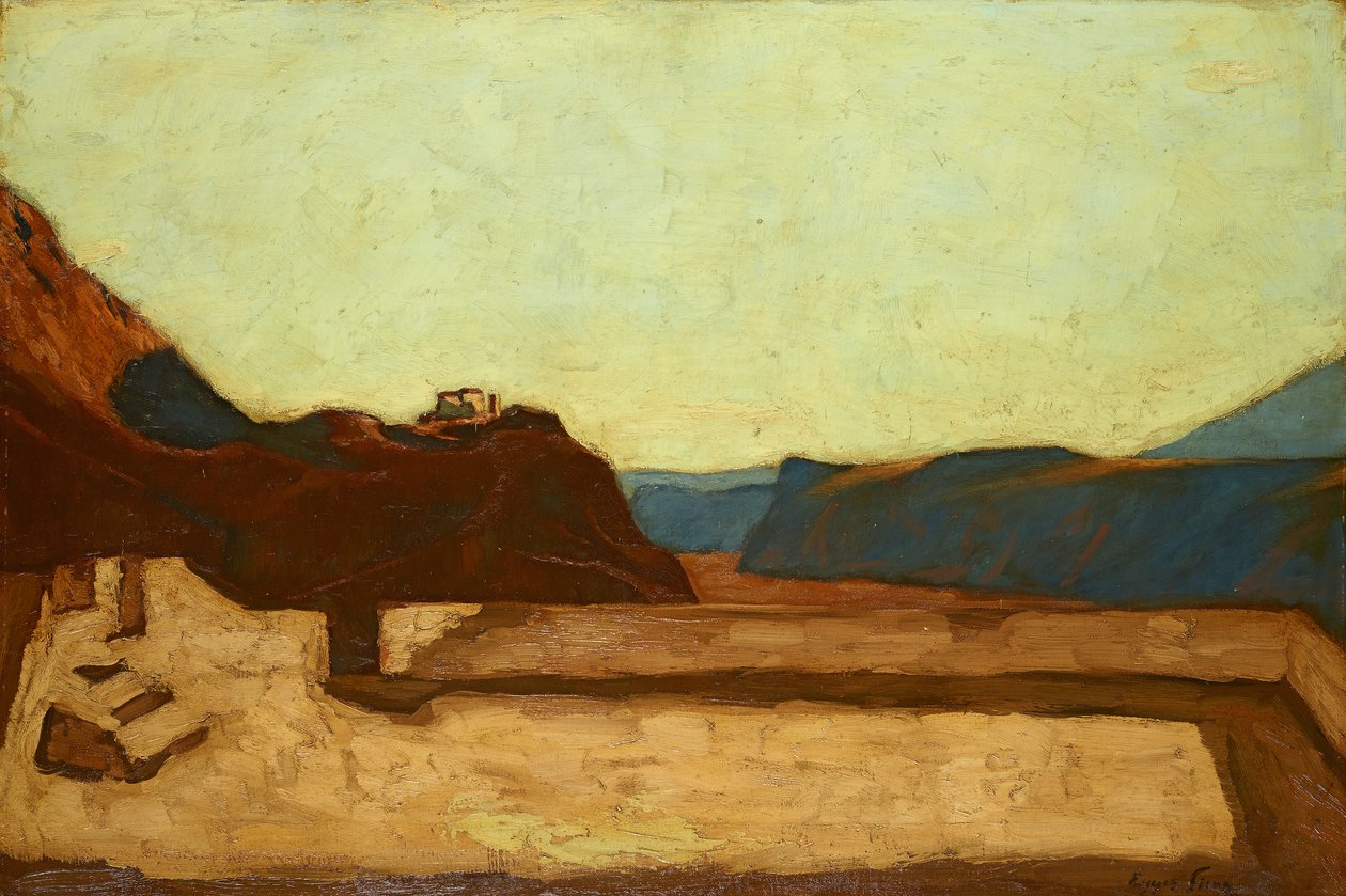 Sul Calvario a Bolzano da Albin Egger Lienz
