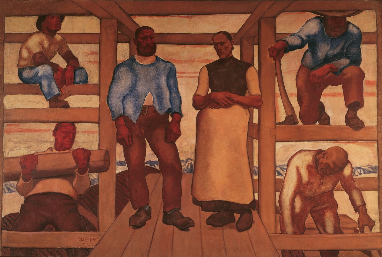La vita da Albin Egger Lienz