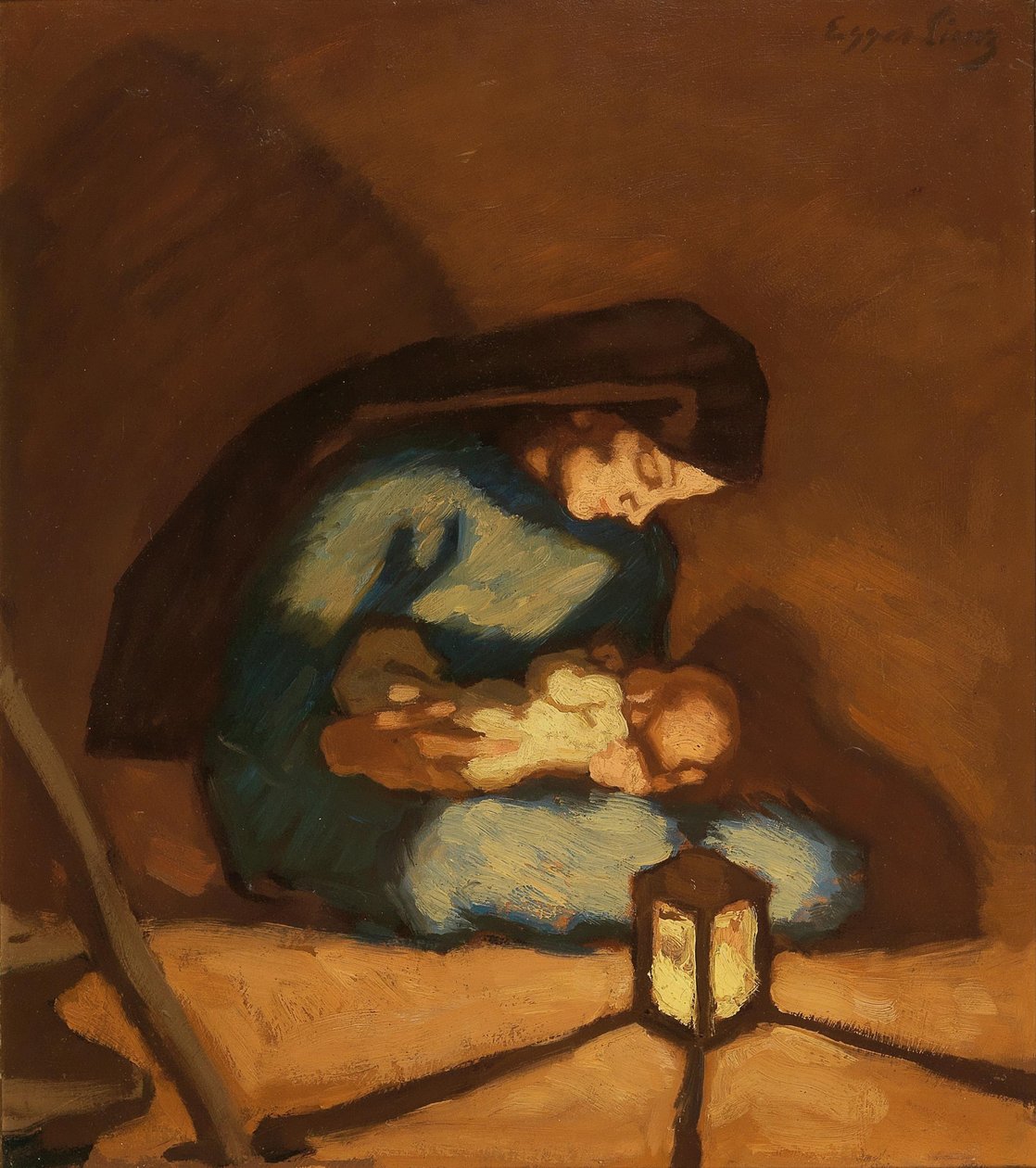 Madonna, c. 1922 da Albin Egger Lienz