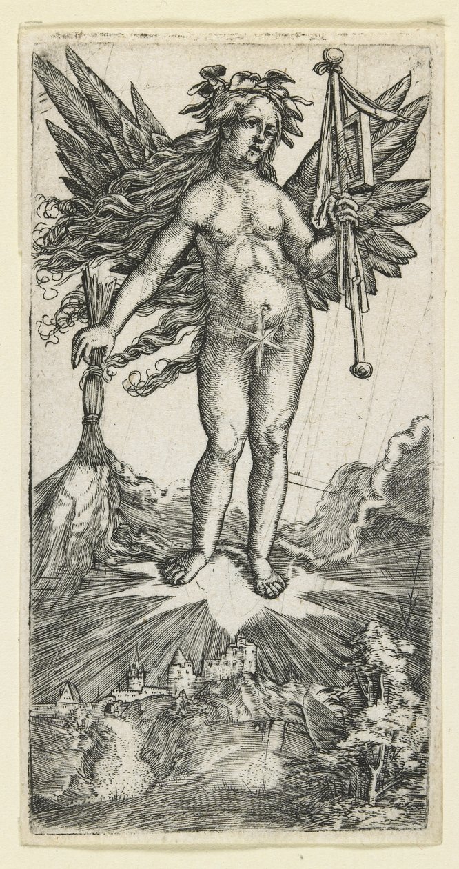 Figura allegorica, c. 1515-1518 da Albrecht Altdorfer