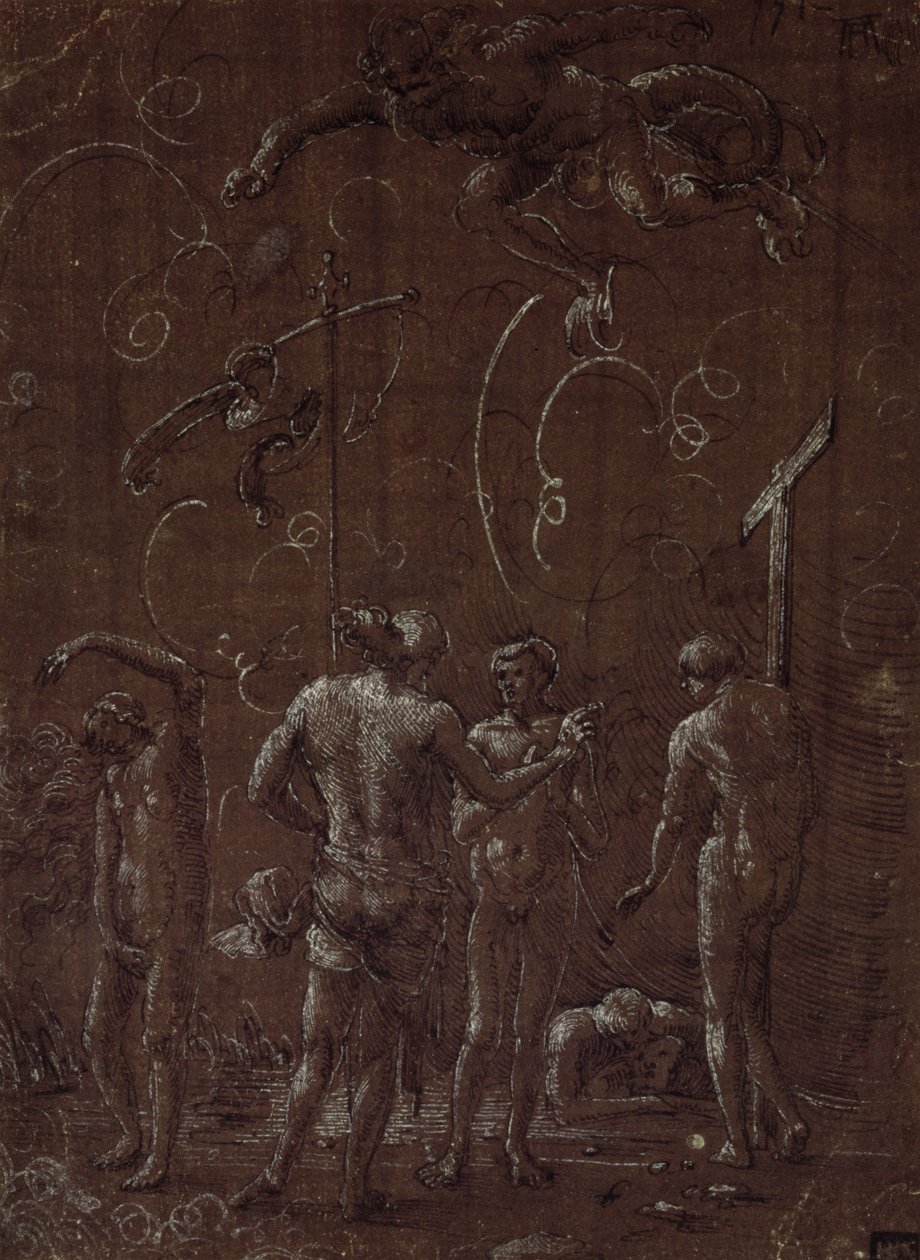 Cristo nel Limbo, XVI secolo da Albrecht Altdorfer