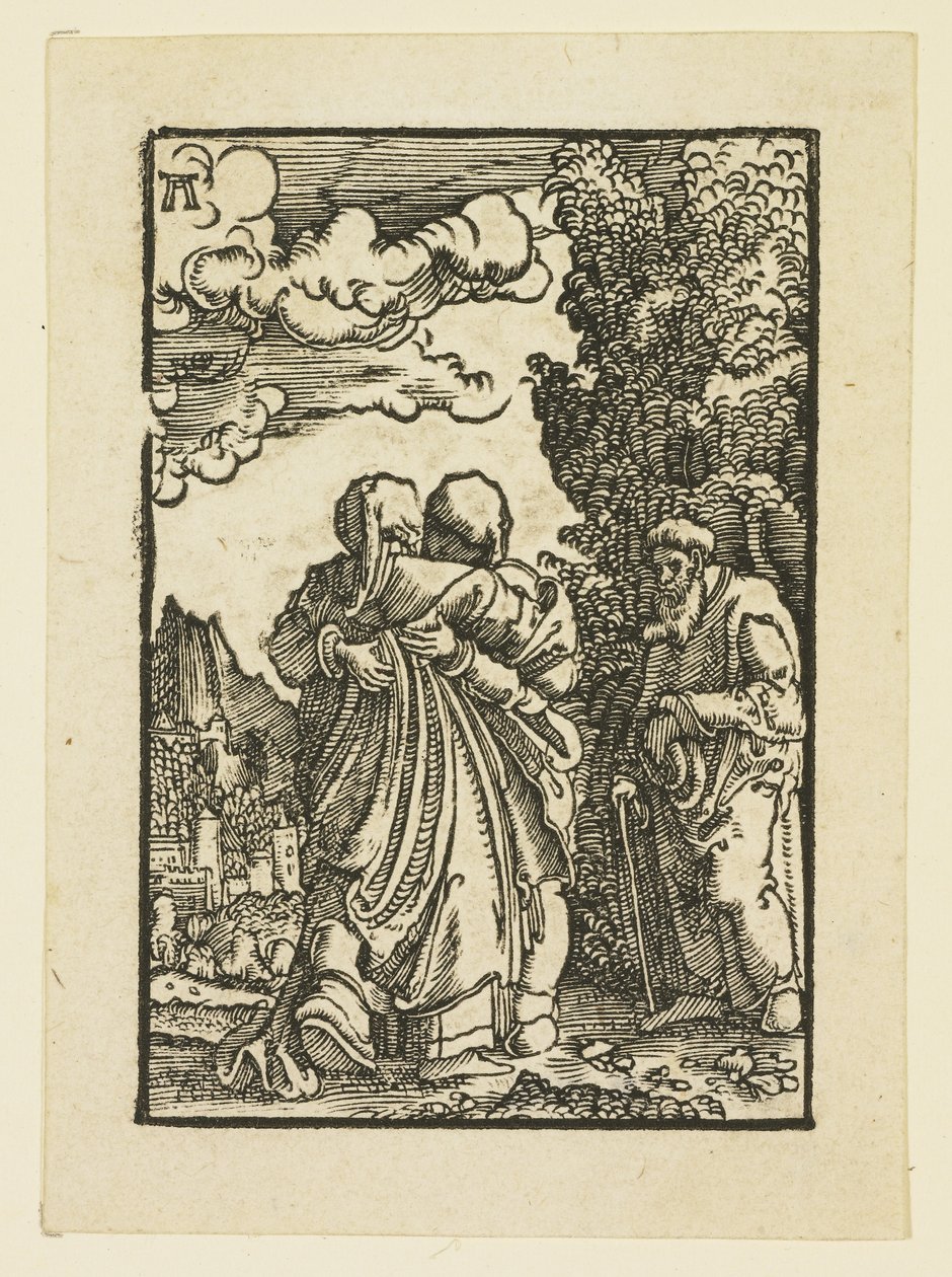 La Visitazione della Vergine a Elisabetta da Albrecht Altdorfer