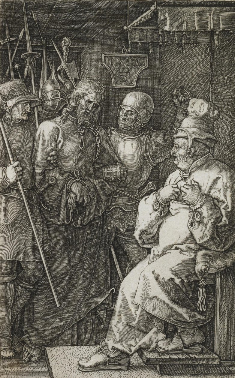 Cristo davanti a Caifa da Albrecht Dürer