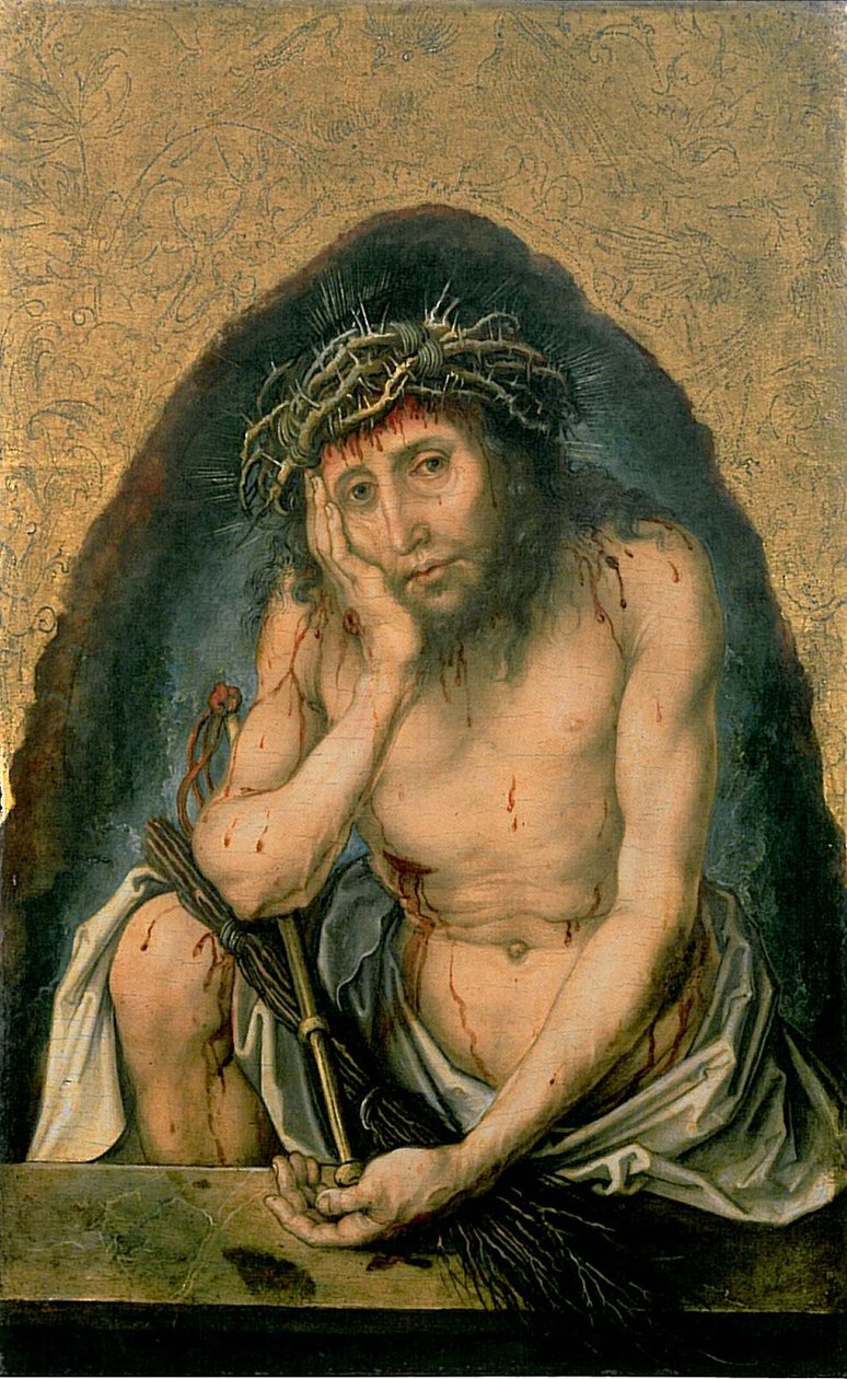 Cristo come uomo dei dolori da Albrecht Dürer