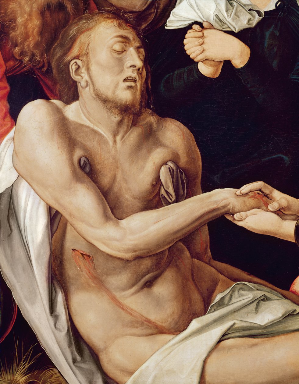 Compianto su Cristo (dettaglio) da Albrecht Dürer