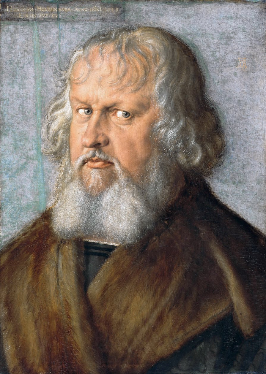 Ritratto di Hieronymus Holzschuher da Albrecht Dürer