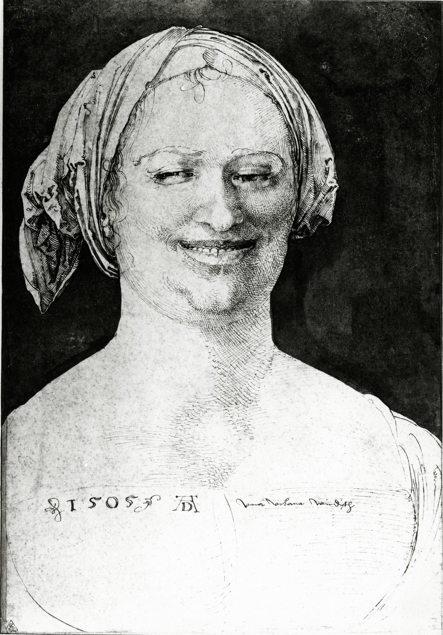 Ritratto di una contadina, 1505 da Albrecht Dürer