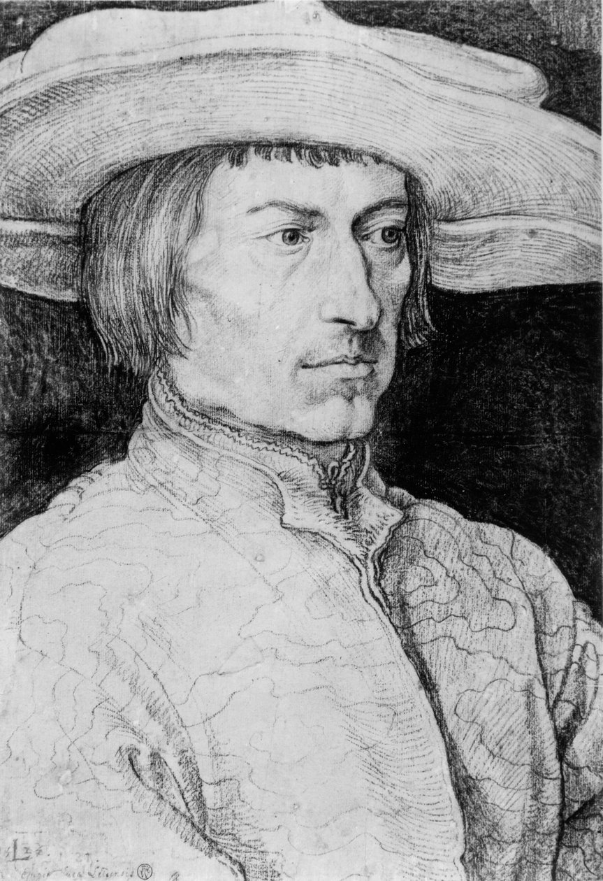 Ritratto di un uomo sconosciuto, 1525 da Albrecht Dürer