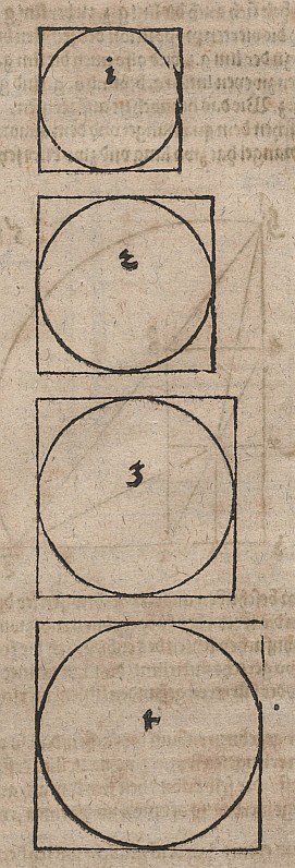 Ingrandimento proporzionale di una palla di cannone da Albrecht Dürer