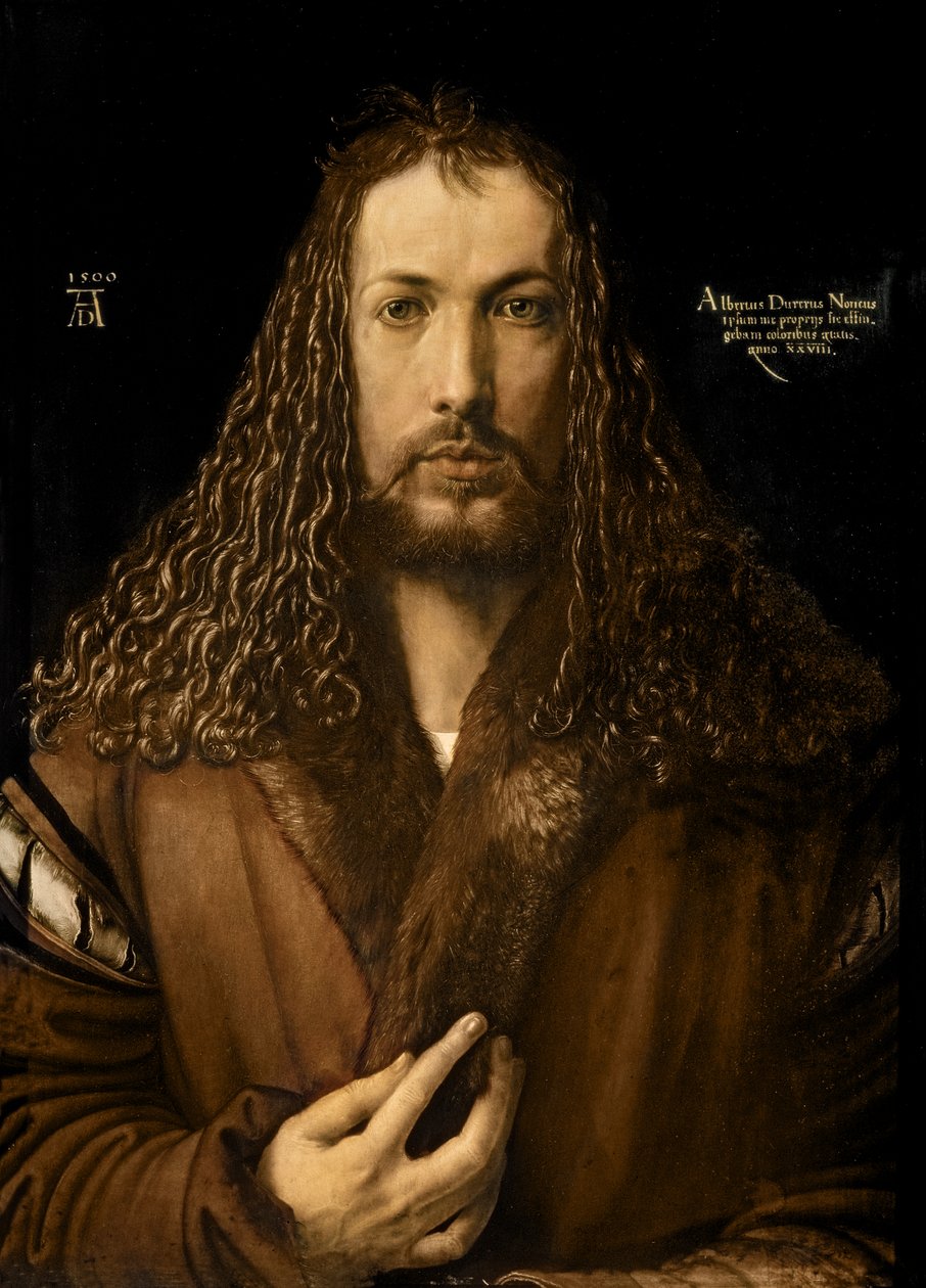 Autoritratto a ventotto anni da Albrecht Dürer