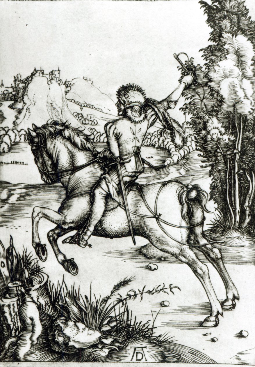 Il piccolo corriere, c.1496 da Albrecht Dürer