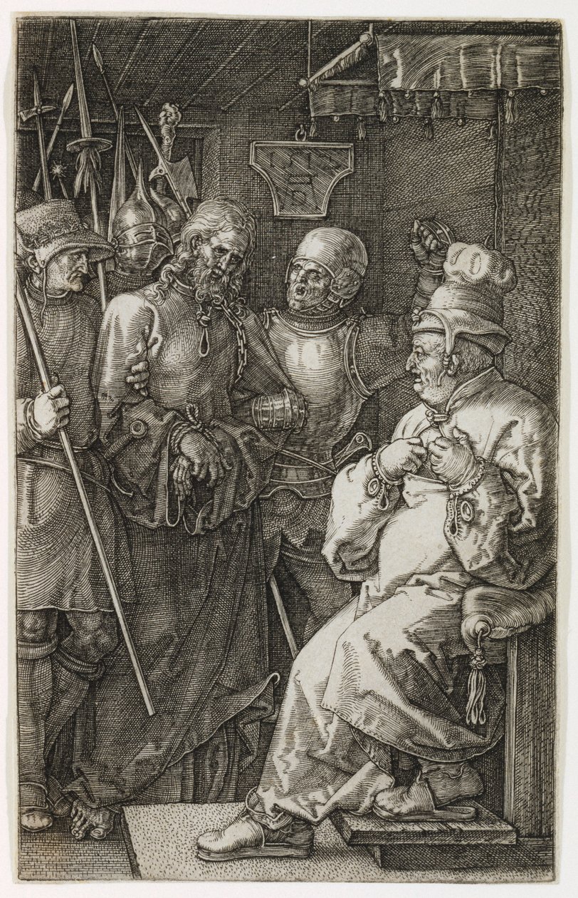 Cristo davanti a Caifa, 1512 da Albrecht Dürer
