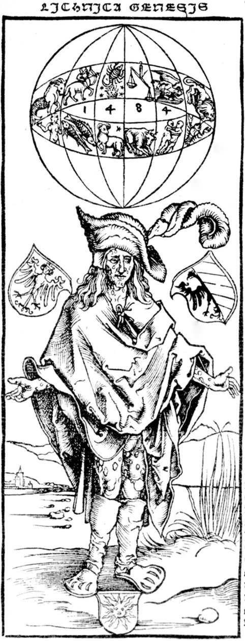 Uomo sifilitico, 1496 da Albrecht Dürer