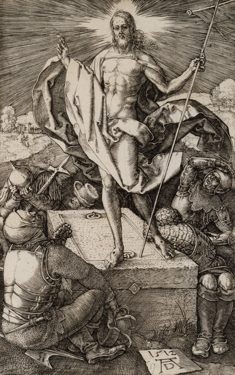 La resurrezione dalla Passione, 1512 da Albrecht Dürer
