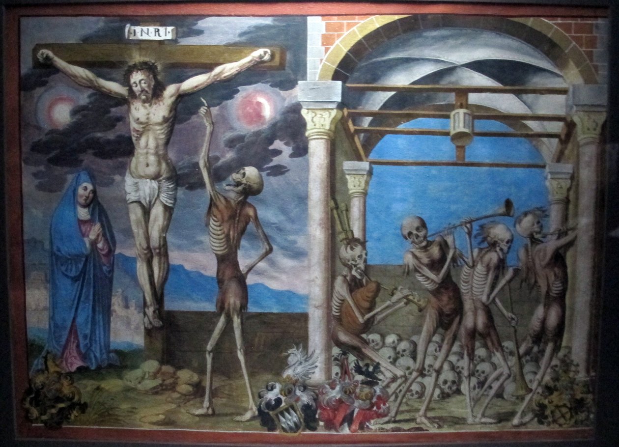 Copia della perduta Danza Macabra di M. Manuel del cimitero domenicano di Berna (1512-20) da Albrecht Kauw