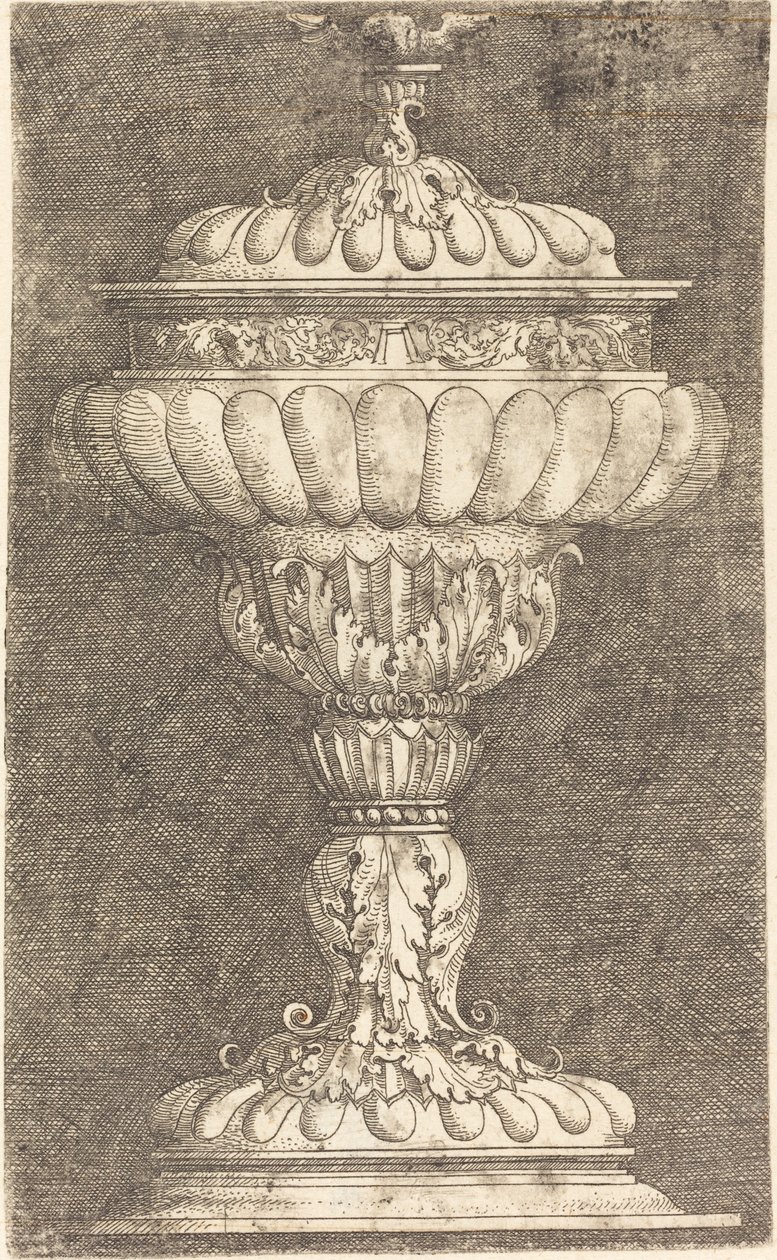 Calice Coperto con Sfera Alata da Albrecht Altdorfer