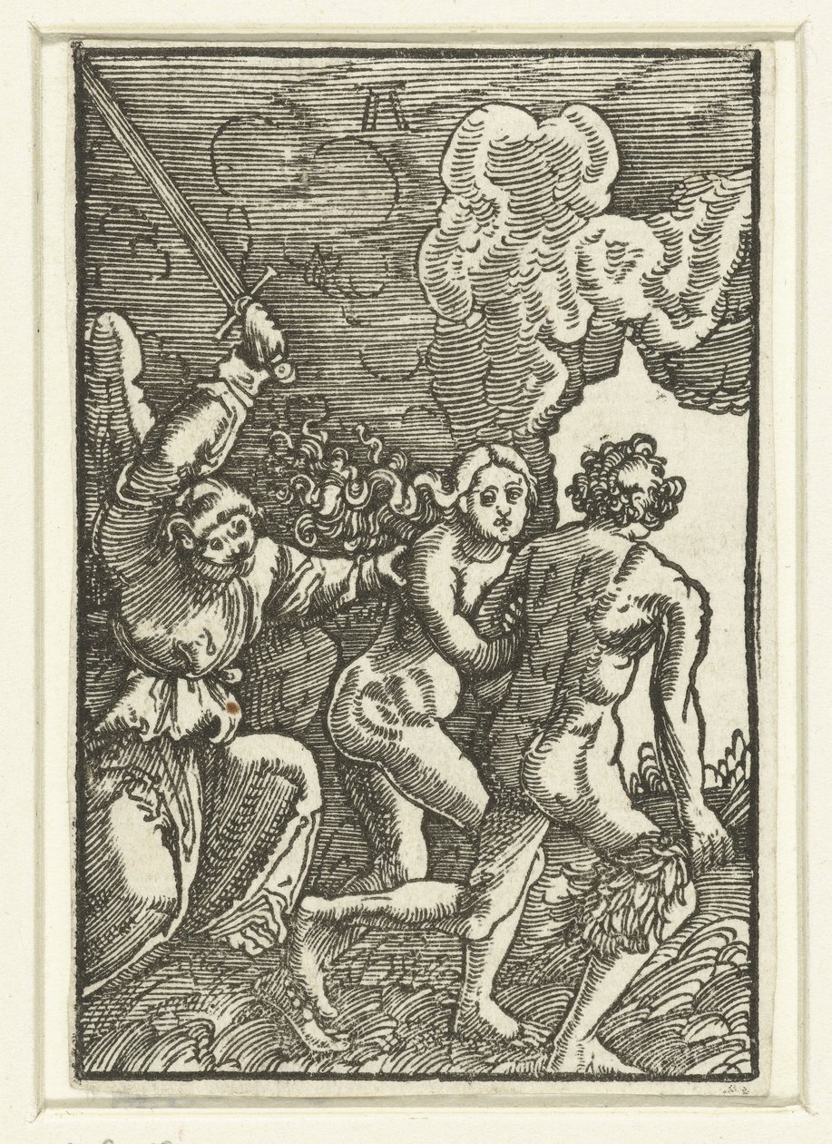 Espulsione dal Paradiso da Albrecht Altdorfer