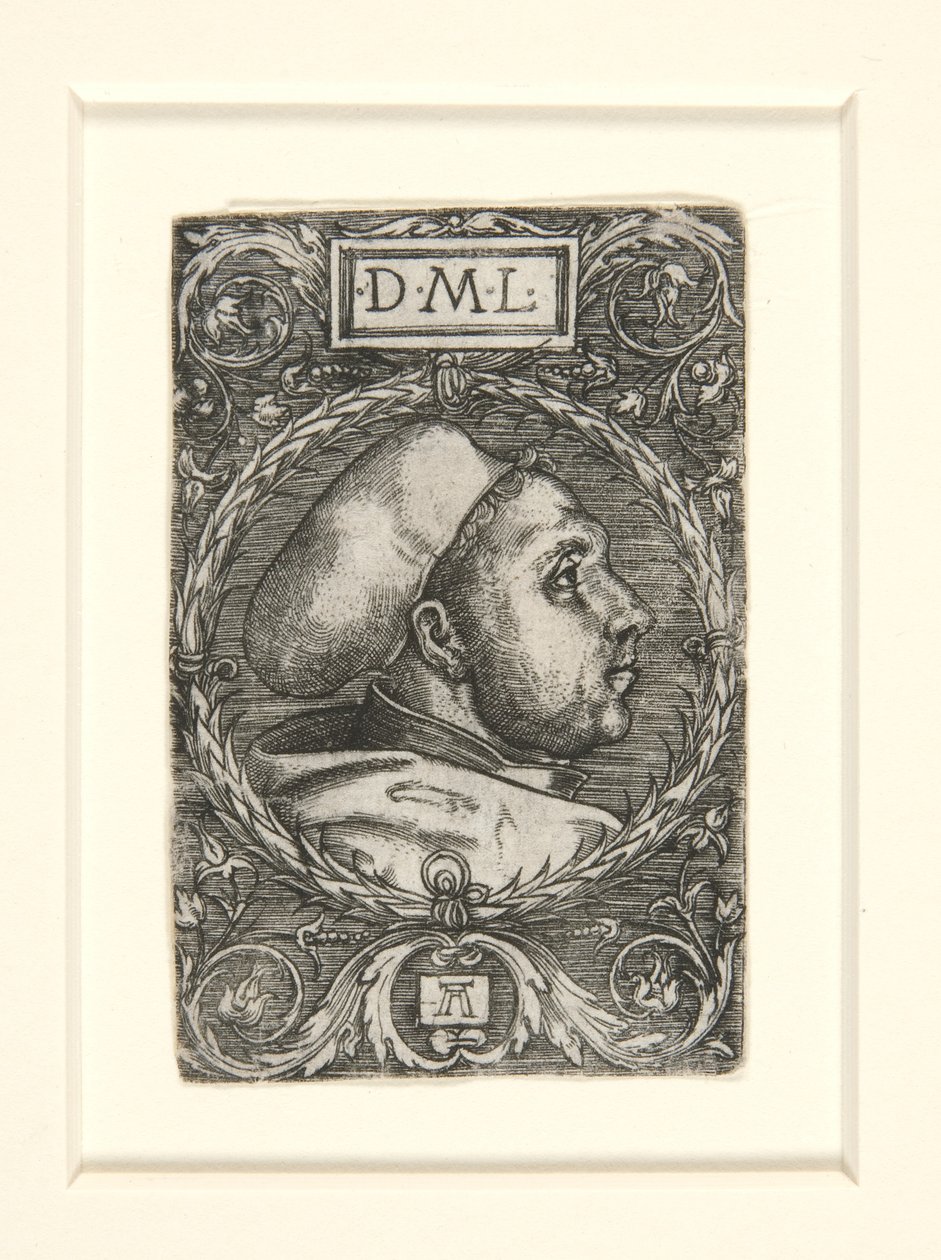 Martin Lutero, 1521 da Albrecht Altdorfer