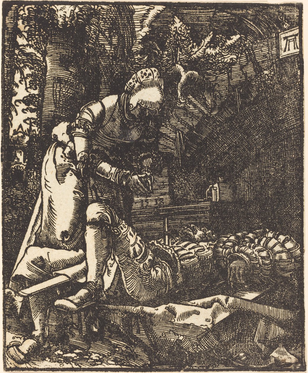 Piramus e Thisbe da Albrecht Altdorfer