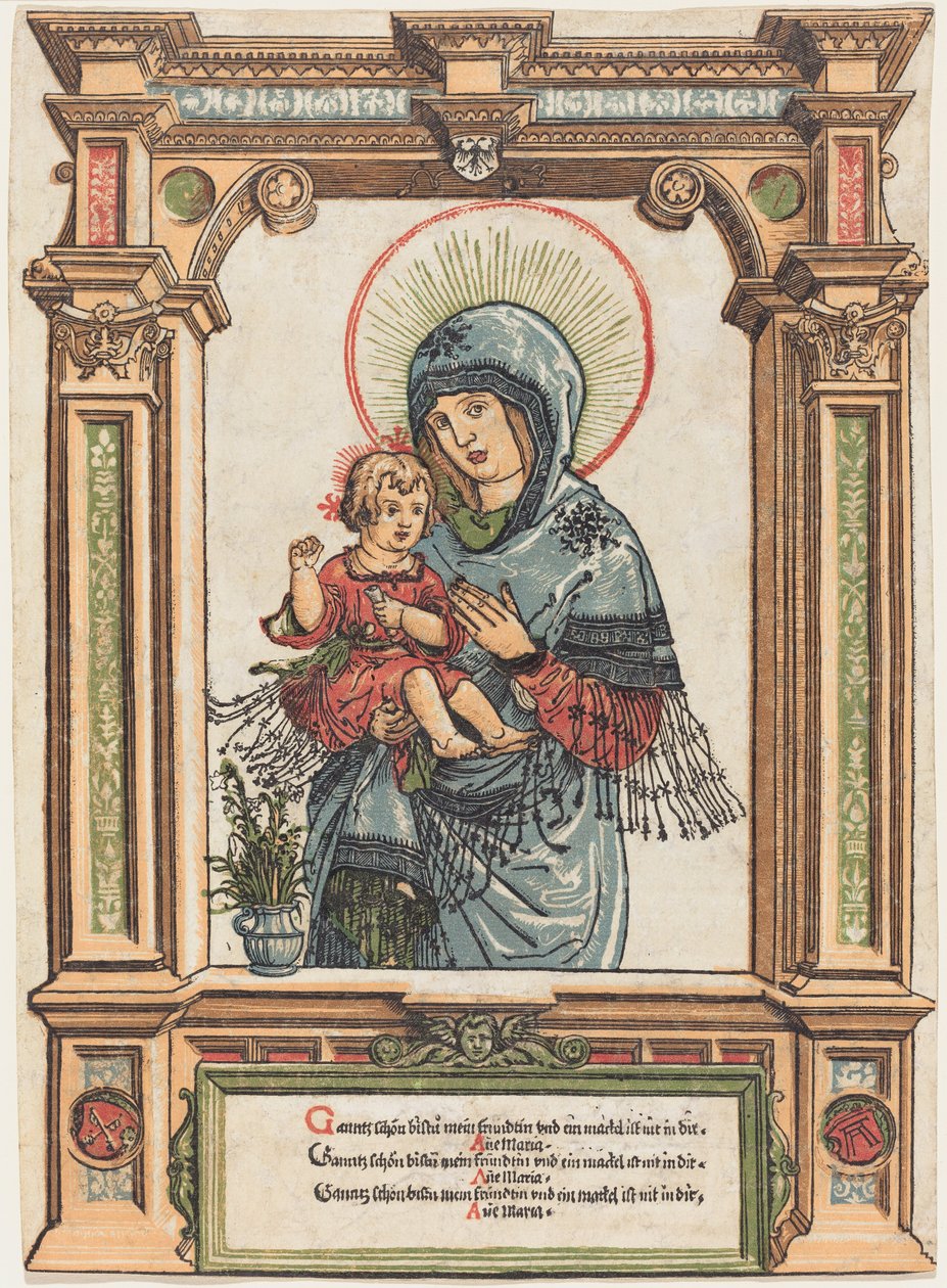 La bella Vergine di Ratisbona da Albrecht Altdorfer