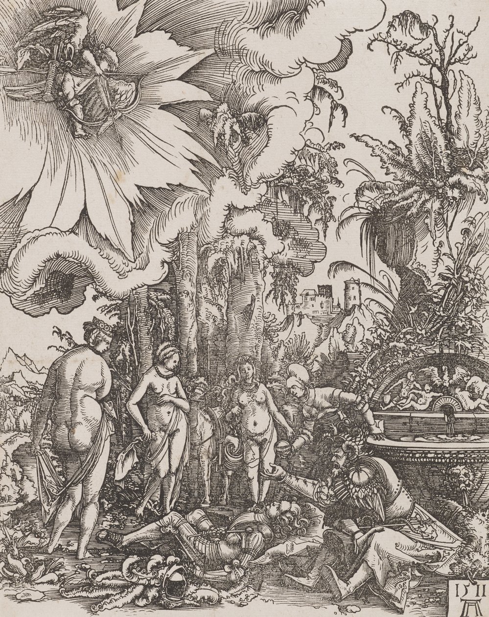 Il giudizio di Paride, 1511 da Albrecht Altdorfer