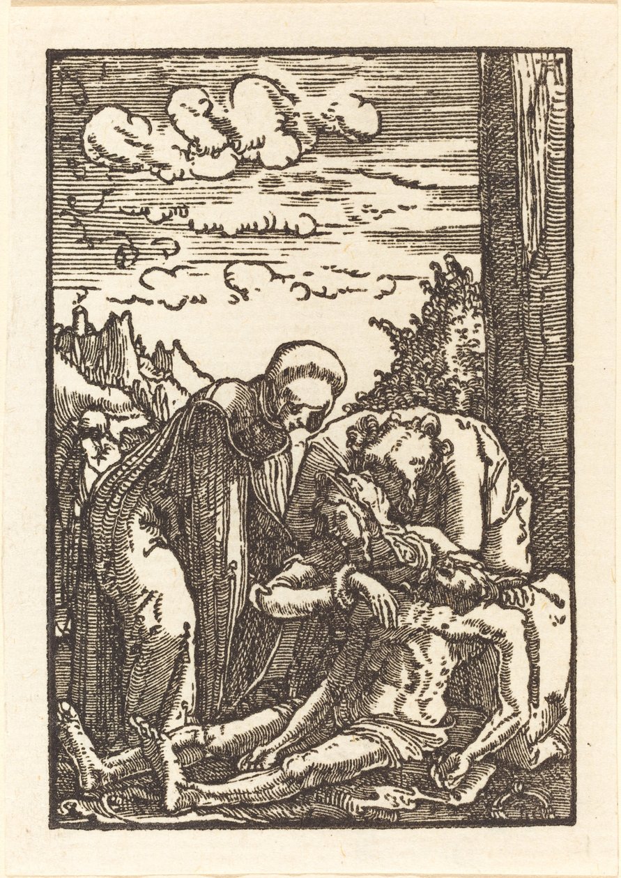 Il compianto sotto la croce da Albrecht Altdorfer