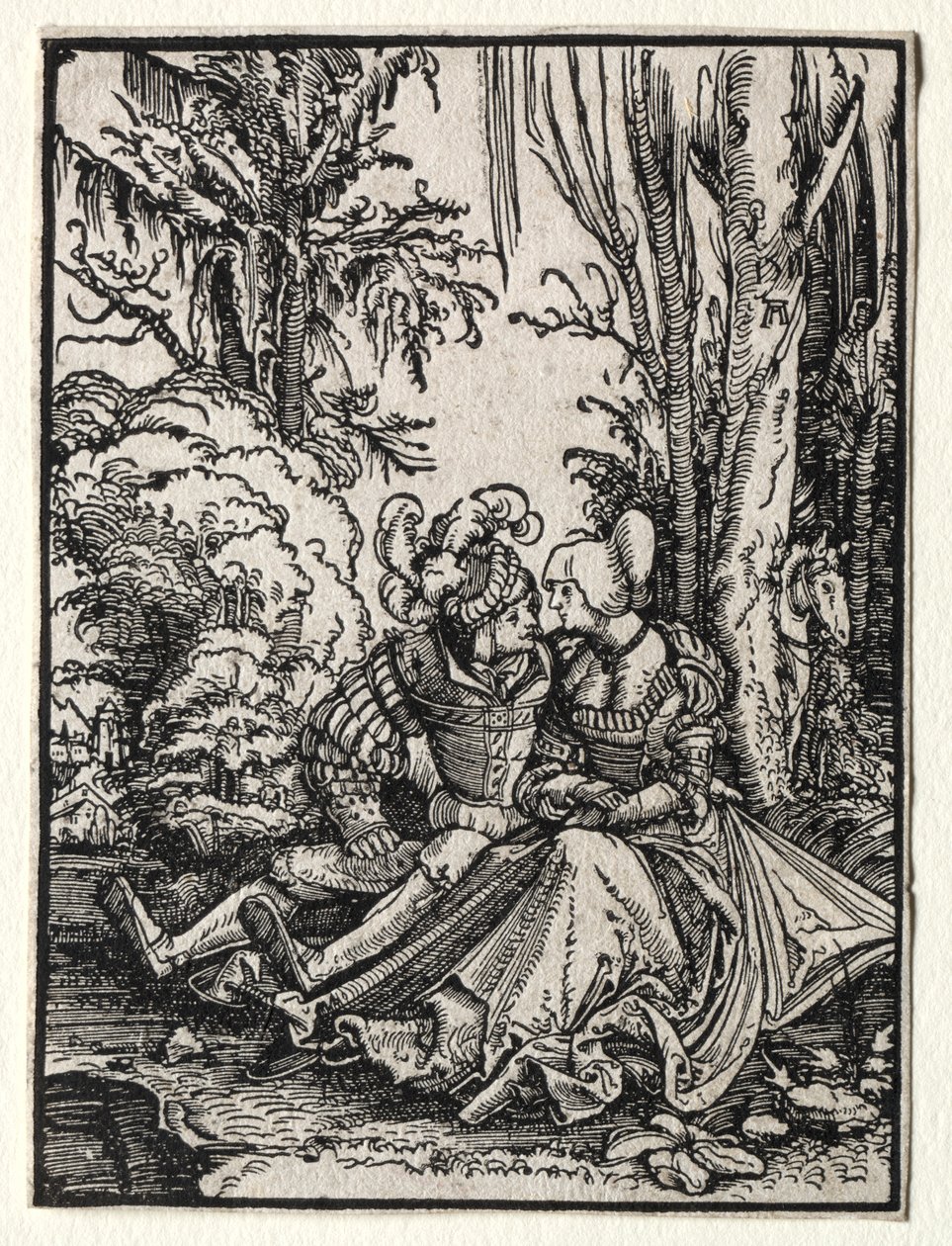 Gli amanti da Albrecht Altdorfer
