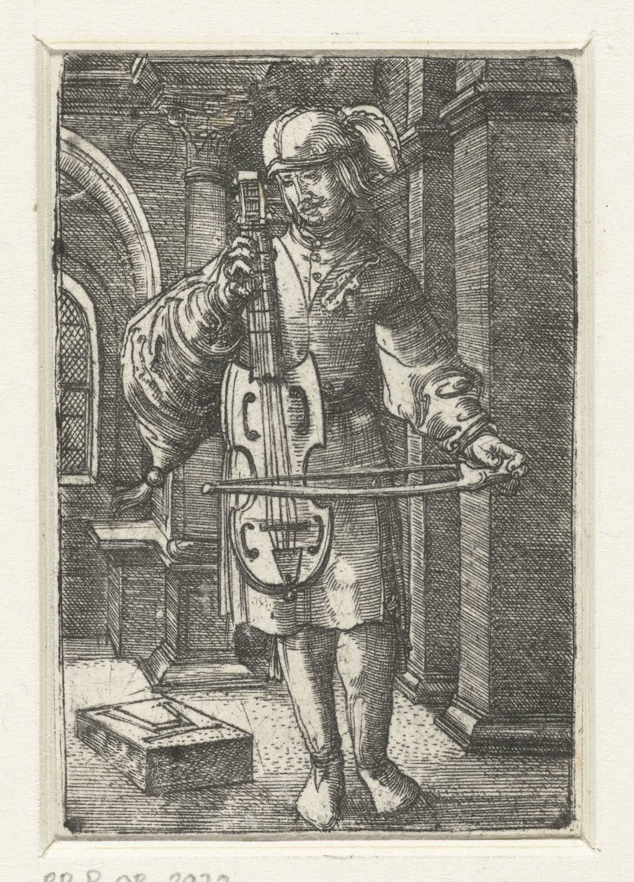 Suonatore di viola da Albrecht Altdorfer