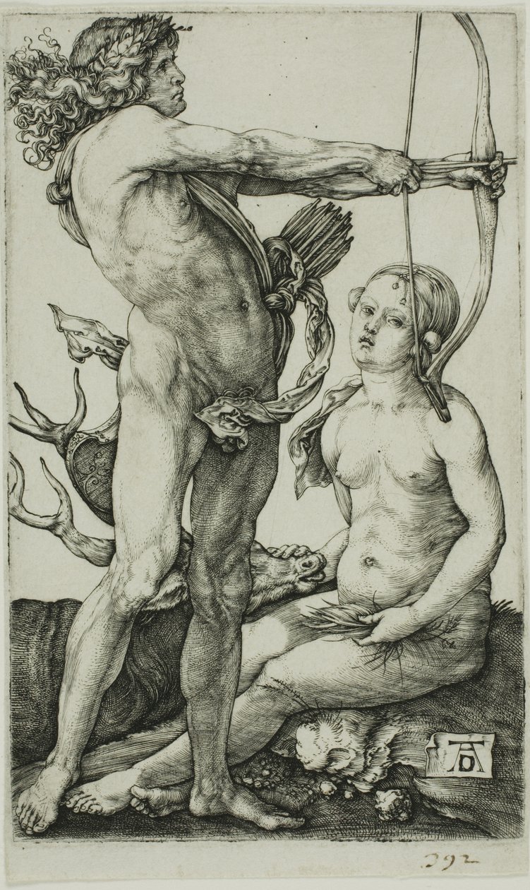 Apollo e Diana da Albrecht Dürer