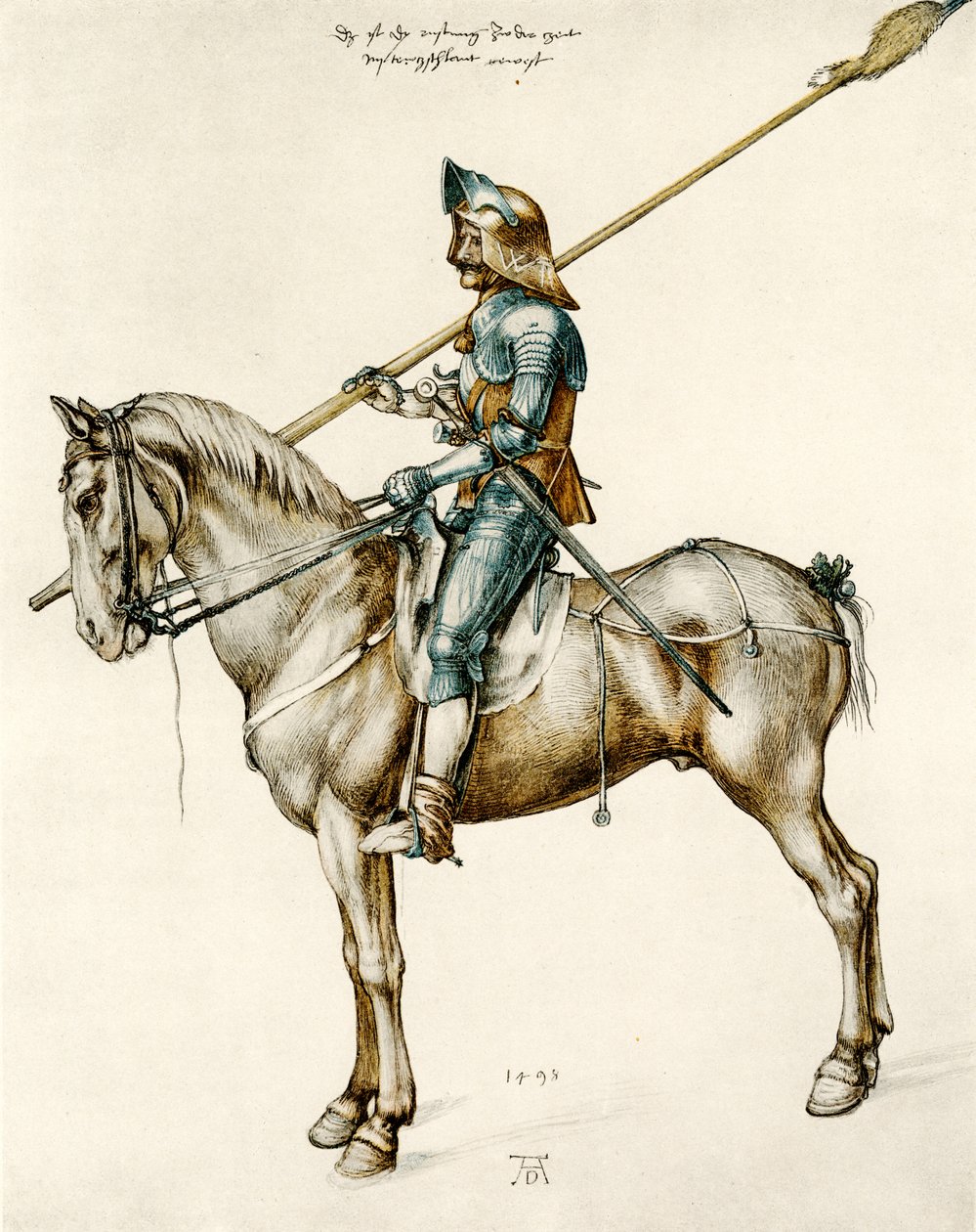 Armatura di un cavaliere tedesco da Albrecht Dürer