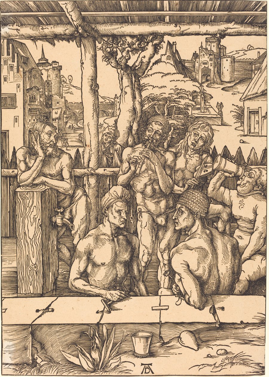 Bagno pubblico da Albrecht Dürer