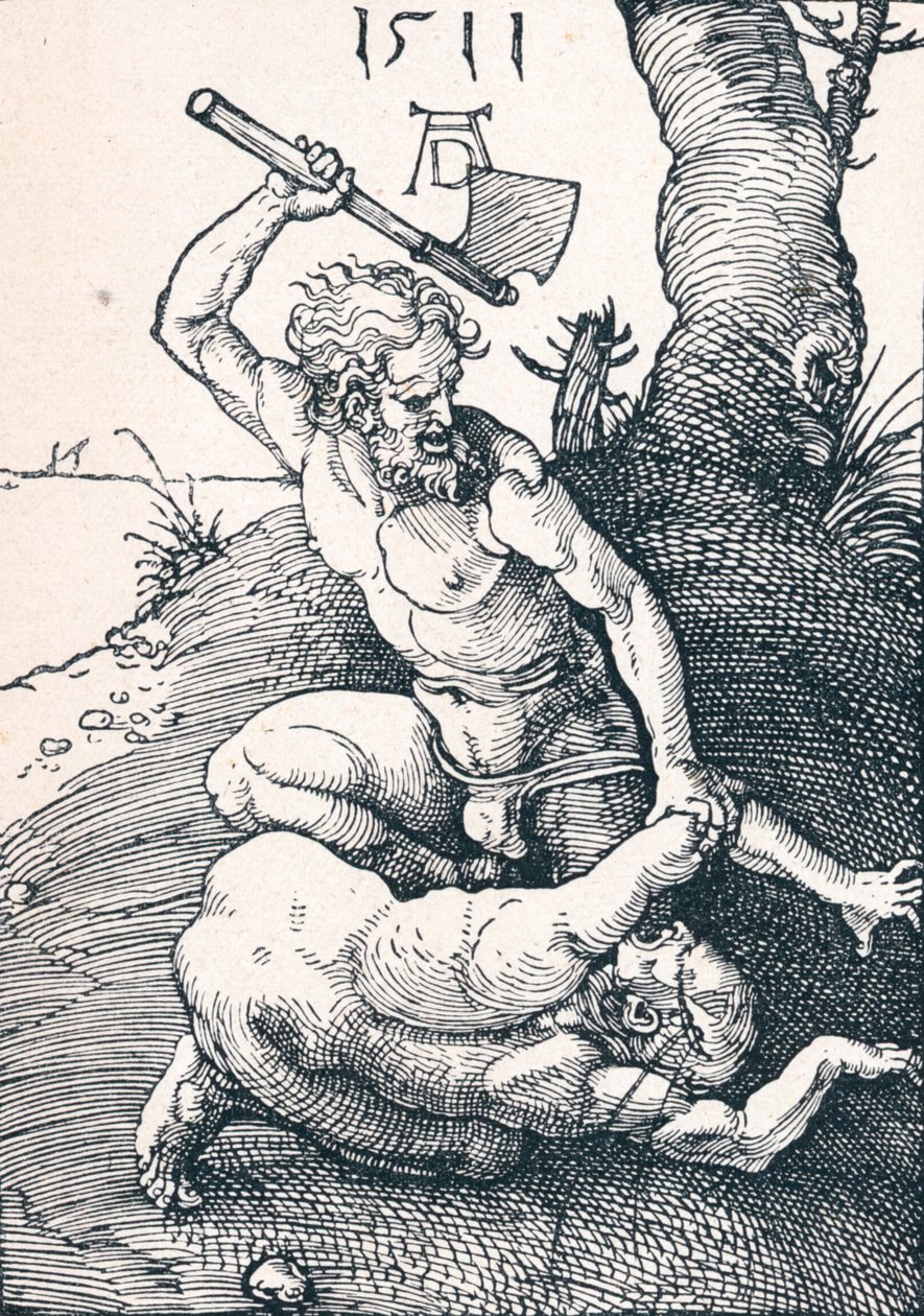 Caino uccide Abele, 1511 da Albrecht Dürer