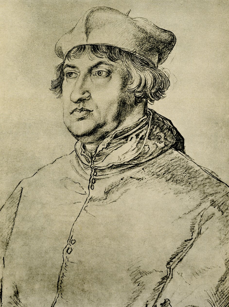 Cardinale Albrecht di Brandeburgo da Albrecht Dürer