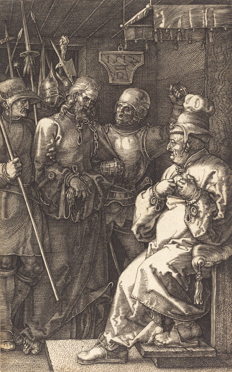 Cristo davanti a Caifa, 1512 da Albrecht Dürer