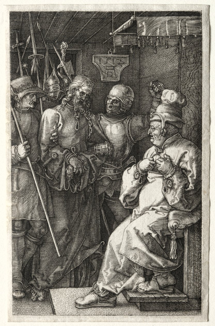 Cristo davanti a Caifa, 1512 da Albrecht Dürer