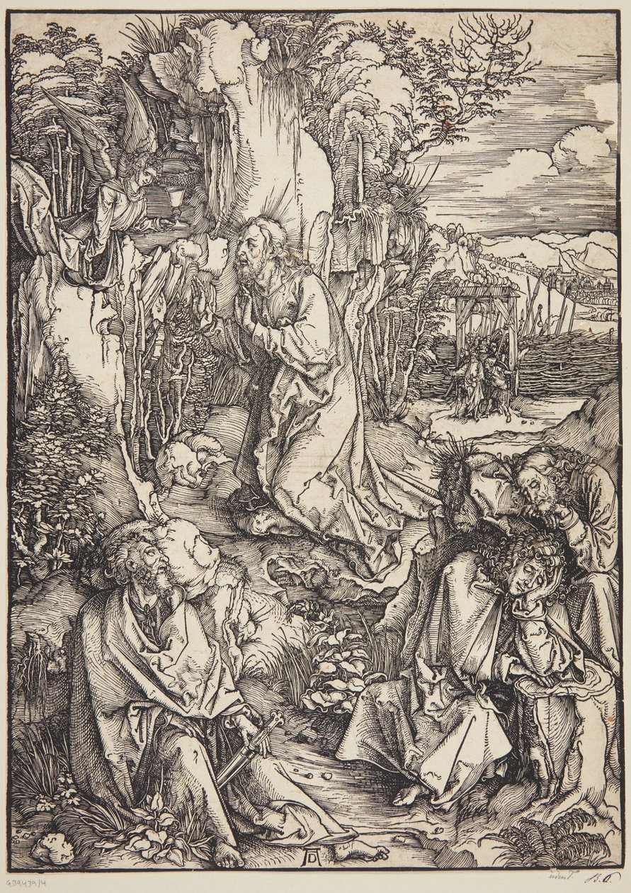 Cristo sul Monte degli Ulivi da Albrecht Dürer