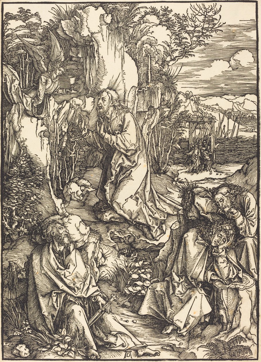 Cristo sul Monte degli Ulivi da Albrecht Dürer