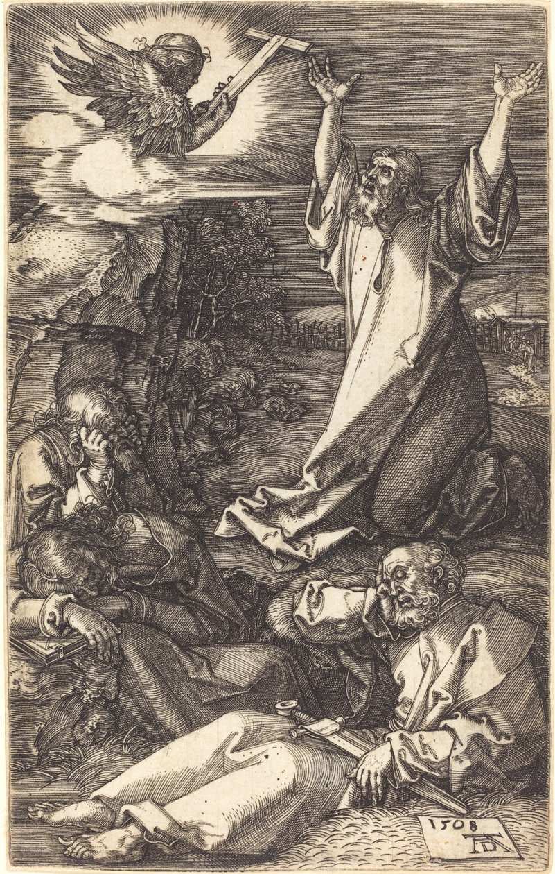 Cristo sul Monte degli Ulivi da Albrecht Dürer