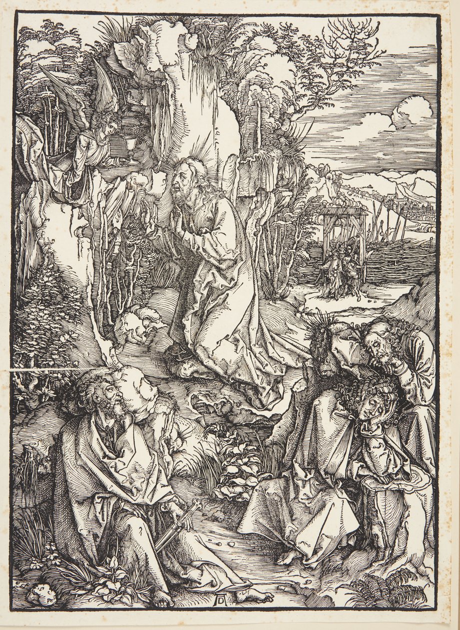 Cristo sul monte degli ulivi da Albrecht Dürer