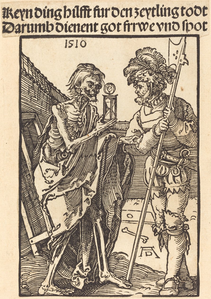 La Morte e il Lansquenet da Albrecht Dürer