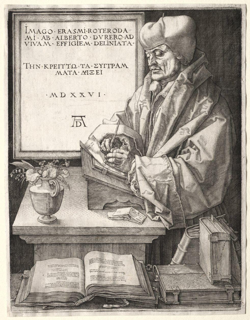 Desiderius Erasmus di Rotterdam da Albrecht Dürer