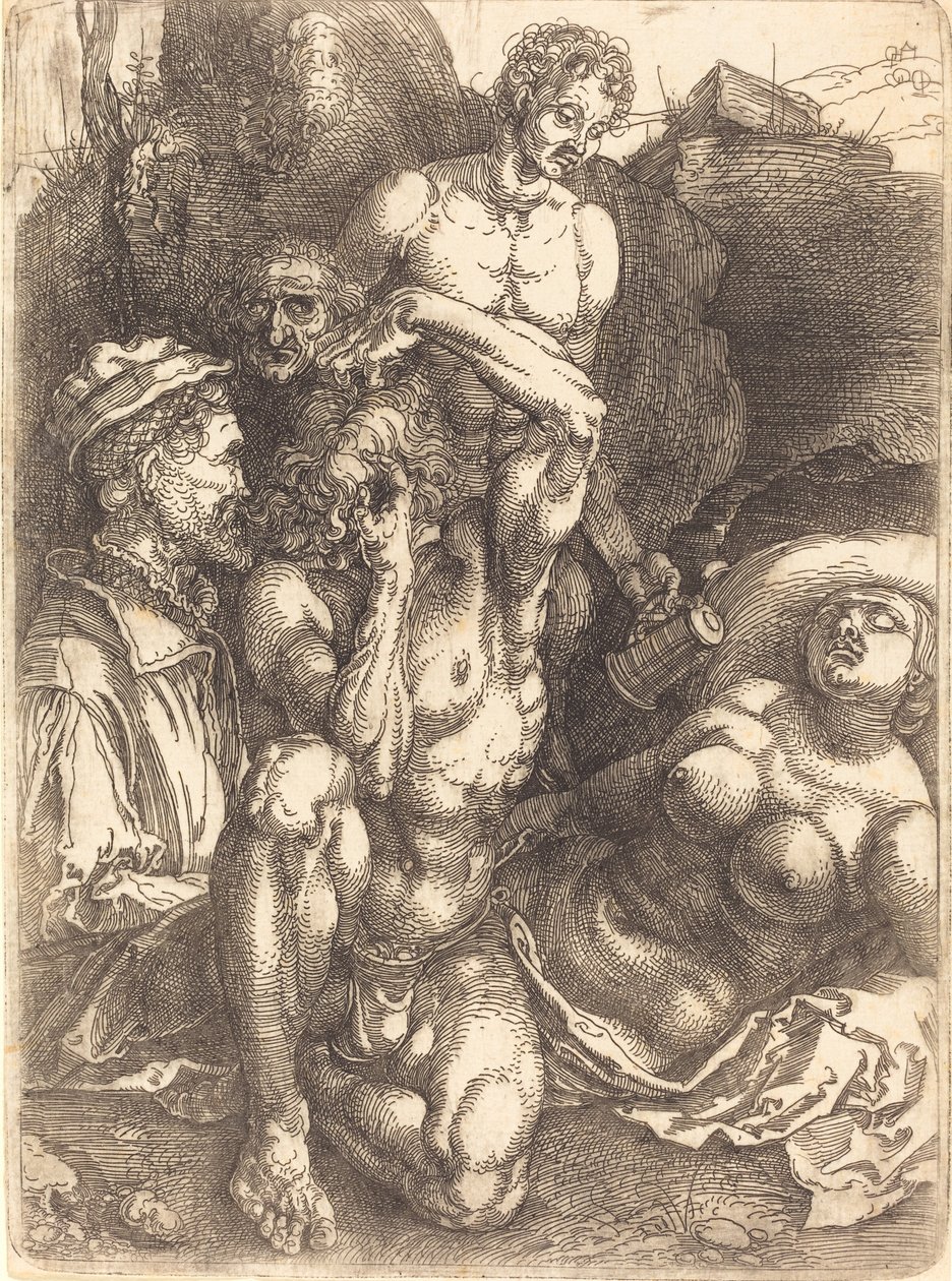Uomo disperato, probabilmente 1514-1515 da Albrecht Dürer