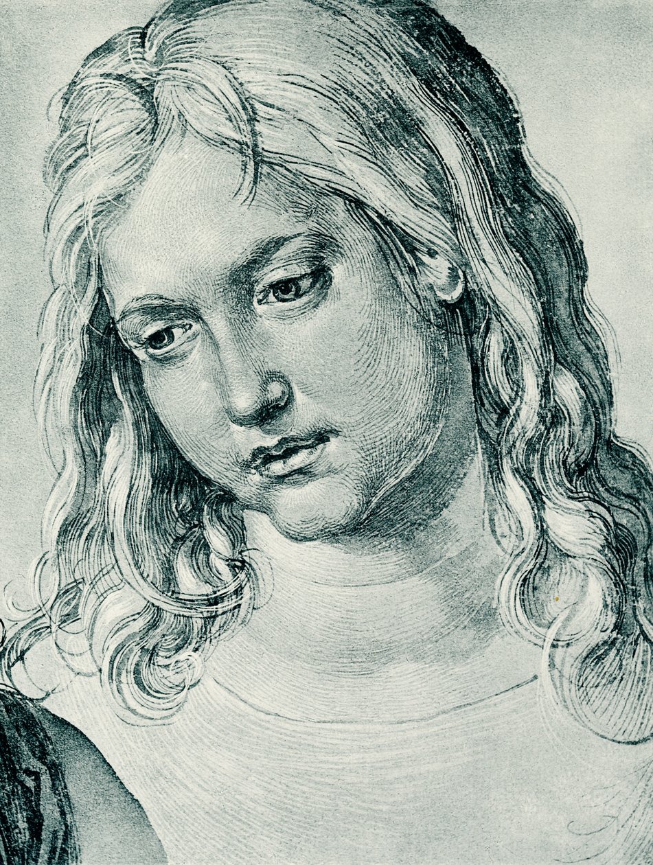 Testa di Gesù dodicenne da Albrecht Dürer