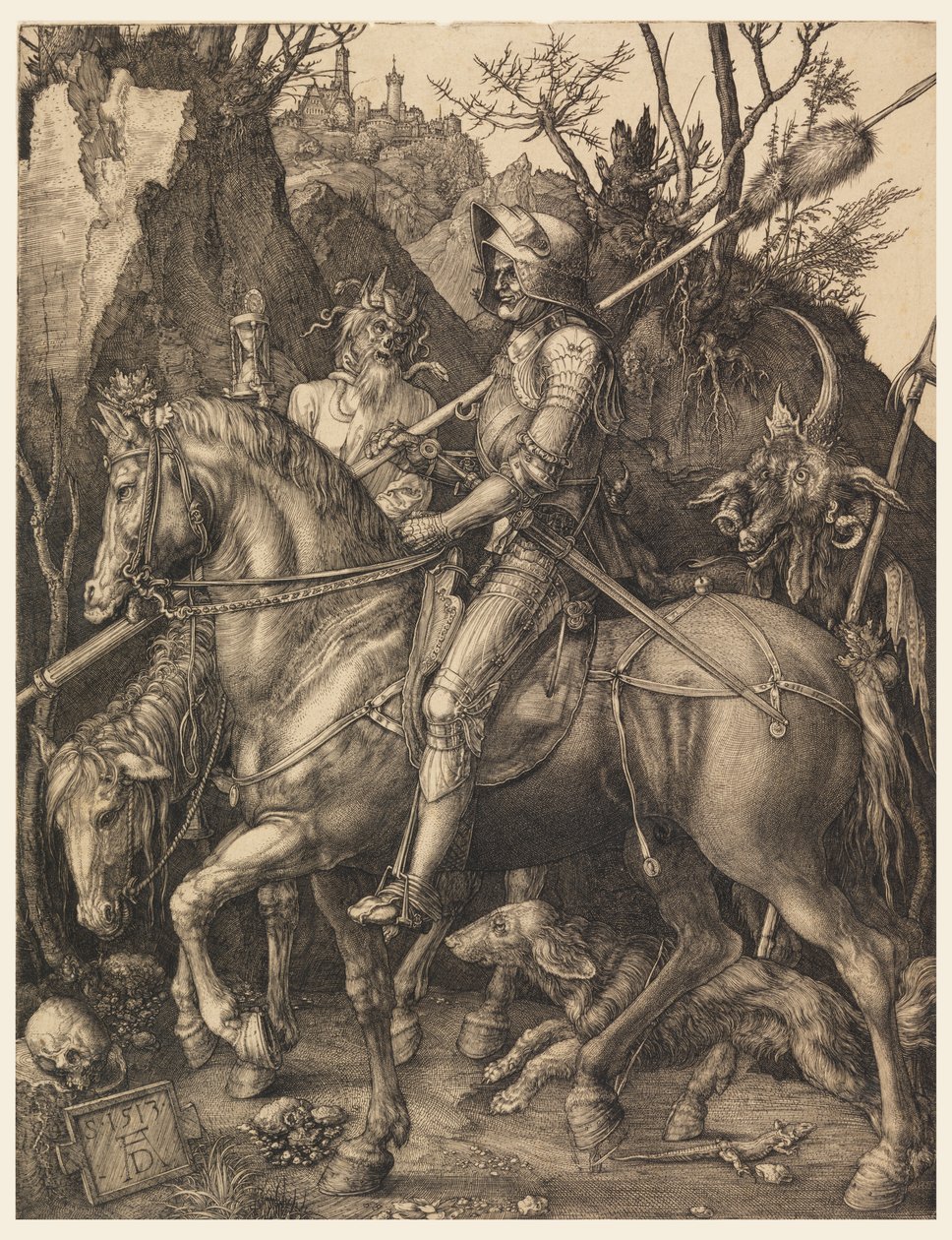 Cavaliere, Morte e Diavolo da Albrecht Dürer