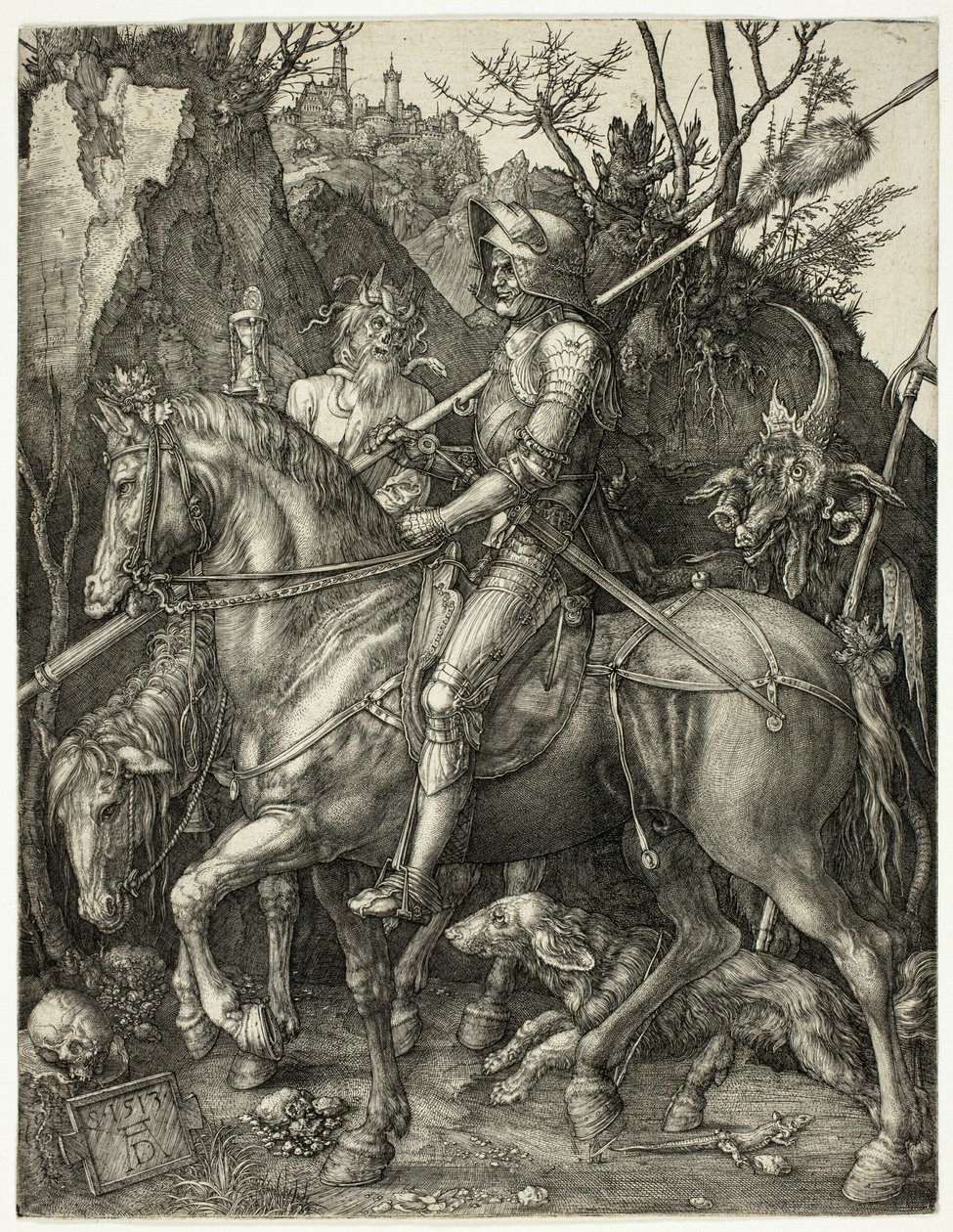 Cavaliere, Morte e Diavolo da Albrecht Dürer