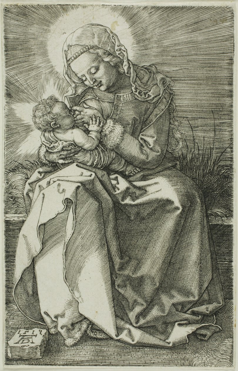 Madonna che allatta da Albrecht Dürer