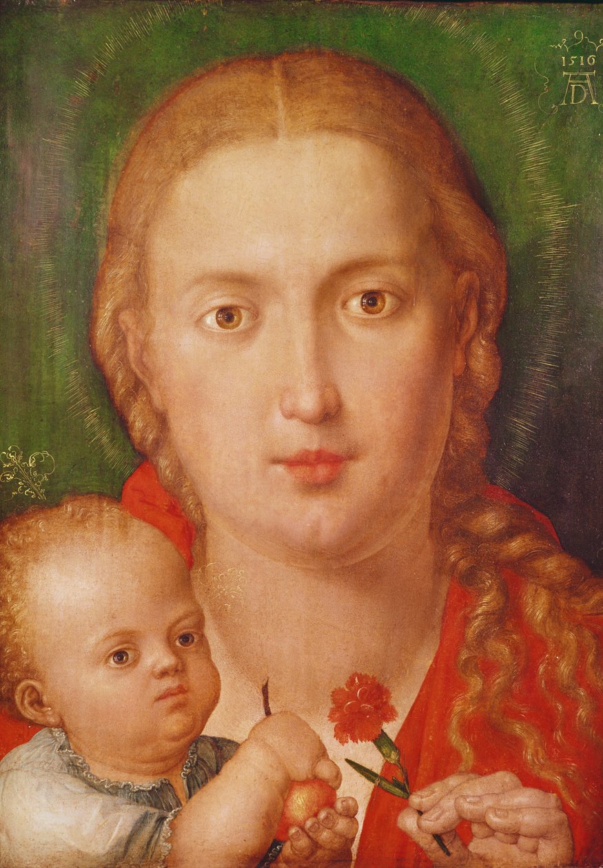 Madonna del Garofano, 1516 da Albrecht Dürer