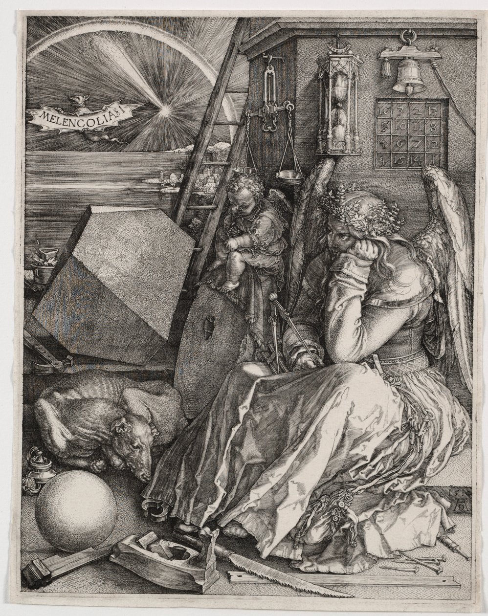 Melencolia I, 1514 da Albrecht Dürer